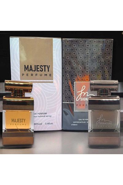 RIVIROSE Signature perfume package with Majesty perfume bouquet 200 ml