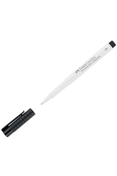 Faber Castell Pitt Artist Pen Calligraphy White Faber-Castell
