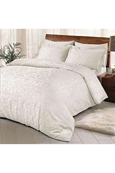 Taç Luxury satin bed linen, 6 pieces Taç, Jakar Brinley krem