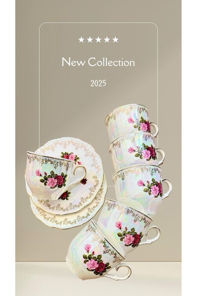 ROY KING ROYKİNG 6 KİŞİLİK 12 PARÇA LİMİTED EDİTİON KAHVE FİNCAN TAKIMI