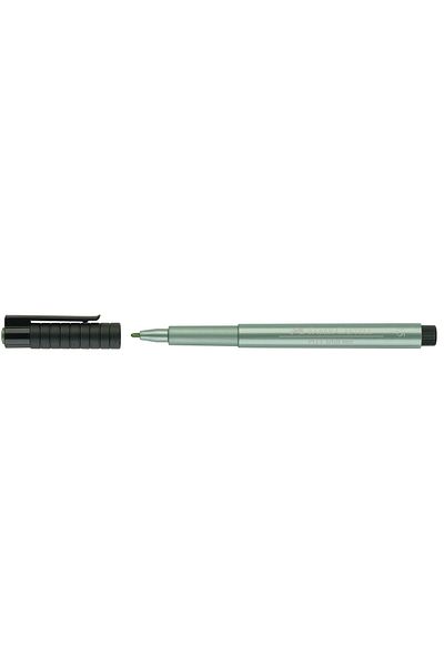 Faber Castell Pitt Artist Pen Green Metallic Faber-Castell