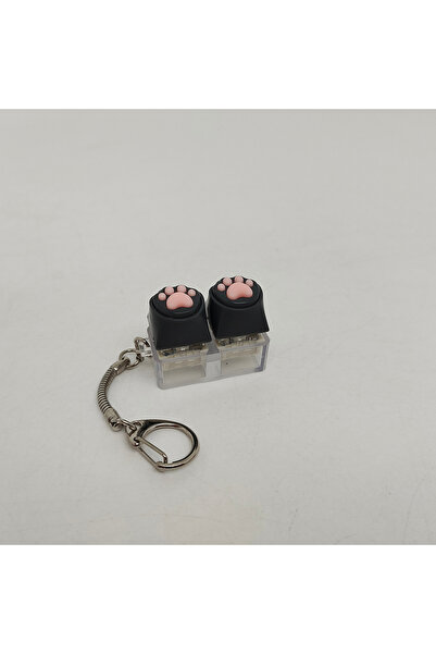 Choice7 NO.3 Silicone Soft Cat Claws Keychain Key Ring Pendant Mobile Phone B...