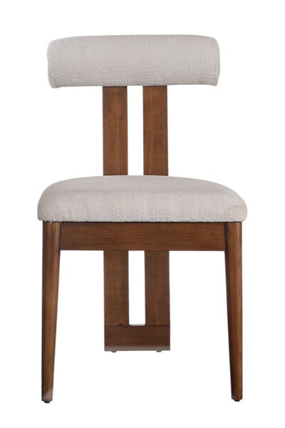 livenfal Tokyo 2'li Sandalye – Özgün Sırt Tasarımı, Modern Ahşap Gövde, Geniş...