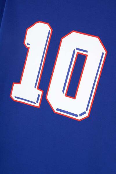 Socrates Франція 10 Oversize Преміум футболка - Lacivert