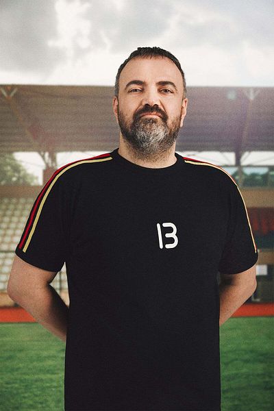 Socrates Γερμανία 13 Ελαφρύ T-shirt - Μαύρο