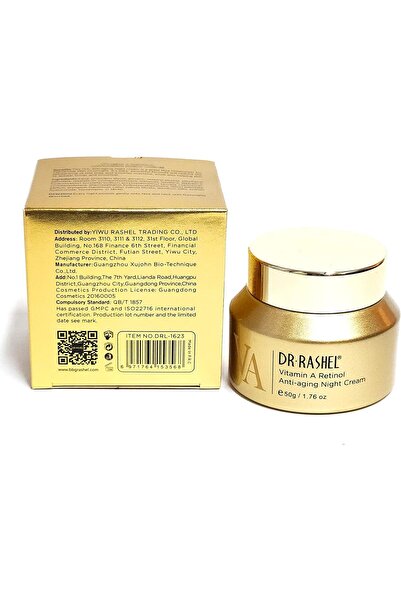 RASHEL Dr Rashel Vitamin A Retinol Anti - Aging Night Cream, Lifting And Firming Skin, Reduce Fine Lines &