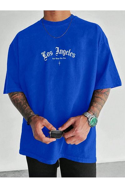 VBSVİBES TRICOU IMPRIMAT LOSANGES OVERSIZE