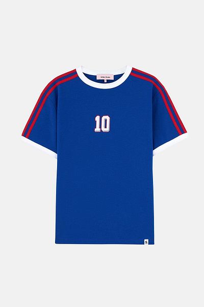 Socrates Γαλλία 10 Ελαφρύ T-shirt - Navy Blue
