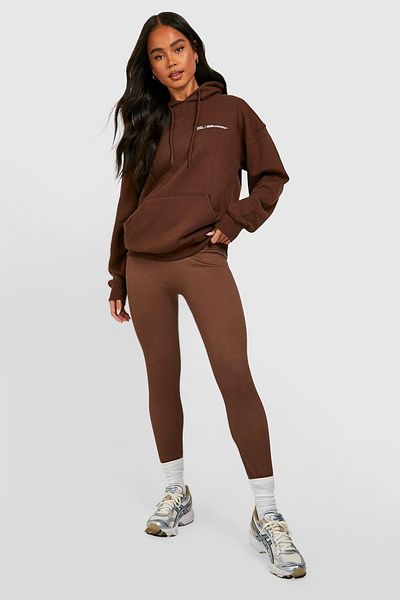 CLAYES Φούτερ Unisex καφέ Dsgn Studio Oversize