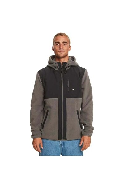 Quiksilver FZ Polar Hood Iron Gate Erkek Polar