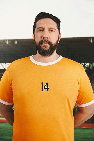 Socrates Holland 14 Ελαφρύ T-shirt - Πορτοκαλί