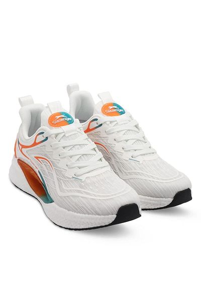 Slazenger Warwick Ανδρικά αθλητικά παπούτσια Boost Sole Αθλητικά Παπούτσια Λευκό / Πορτοκαλί