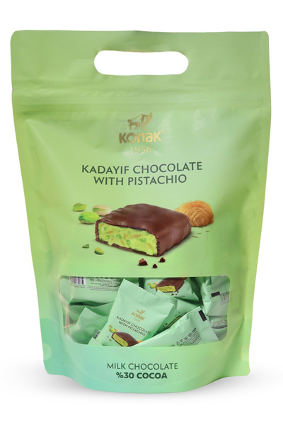 KONAK ANTEP FISTIKLI KADAYIFLI ÇİKOLATA 500 GR