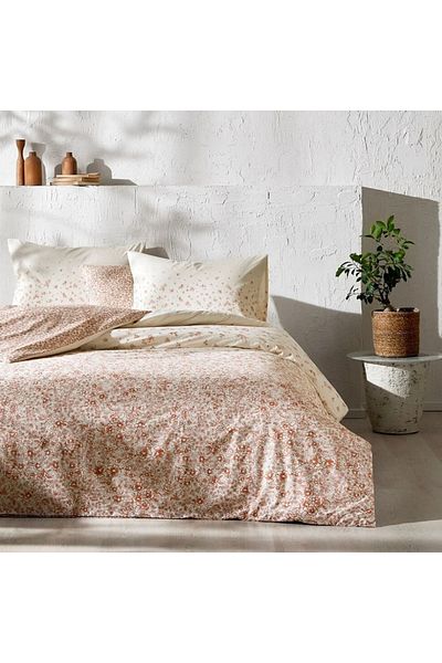Taç 100% cotton double bed linen, TaçReborn, Ginny