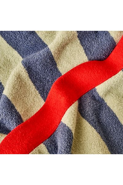 Bella Maison Prosop de baie 100% bumbac linie albastru (90x150 cm)