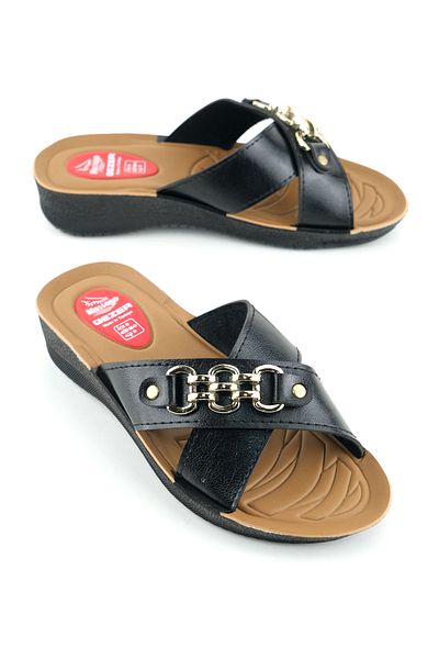 GEZER Women's Summer Comfortable Massage Sole Daily Slippers