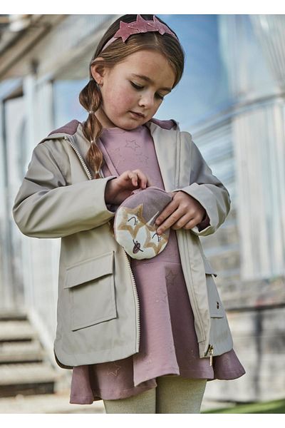 MAYORAL Fleece Lined Girl's Raincoat_Mnvs4498