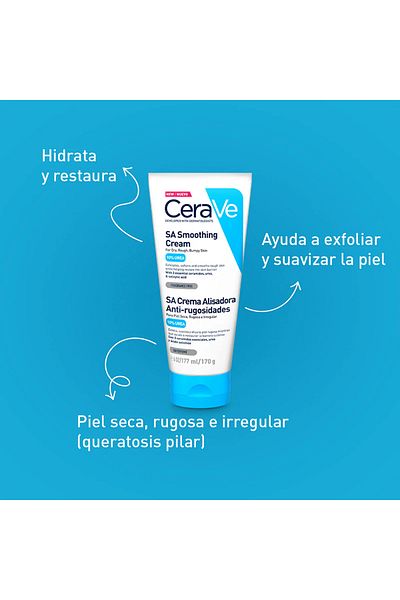 CeraVe -SA SMOOTHING CREAM 6oz/177ml TUBE
