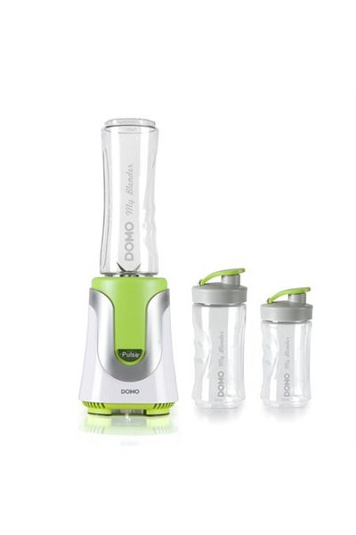 Domo Blender portabil cu 3 fălci și capac DO492BL, 300 W