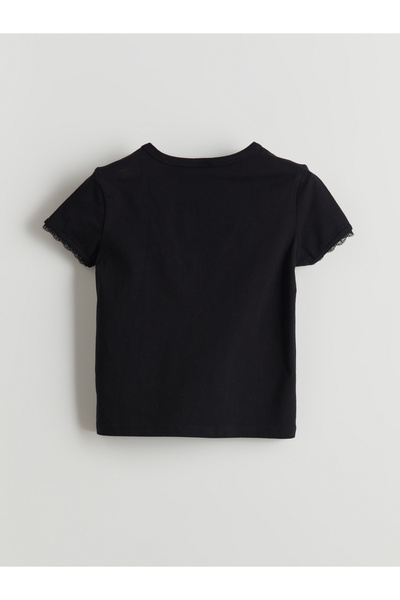 LC Waikiki Dívčí tričko Crew Neck