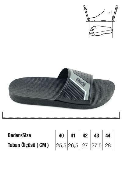 GEZER Men's Mouth Ball Summer Slippers