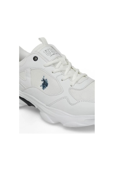 U.S. Polo Assn. يو اس بولو اسن. حذاء رياضي نسائي أبيض من Bob Wmn 5Fx A101946822