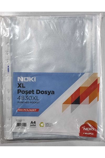 Noki 100 Pieces A4XLBag File