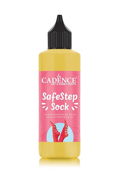 Cadence ÇORAP KAYDIRMAZ BOYA SS-03 SARI 90ML