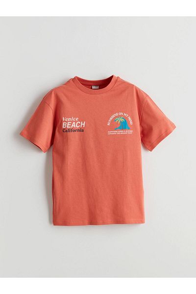 LC Waikiki Момчешка тениска с кръгло деколте