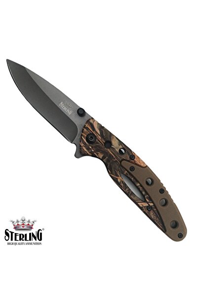 Sterling 11,43 cm Kamuflaj Liner Lock Çakı