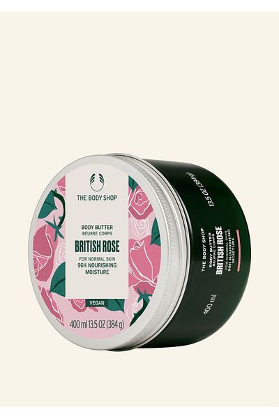 THE BODY SHOP Unt hranitor pentru corp, British Rose, 400ml