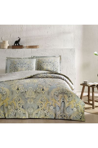 Taç Lenjerie pat dublu bumbac 100% satinat, TaçMako-Satin, Giselle