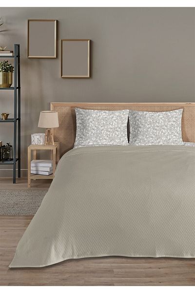 Evim 100% Cotton Doria Soil Single Pique Set 160 X 230 cm
