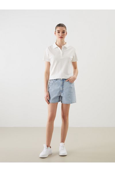 LC Waikiki Koszulka polo z kołnierzykiem typu pique dla kobiet
