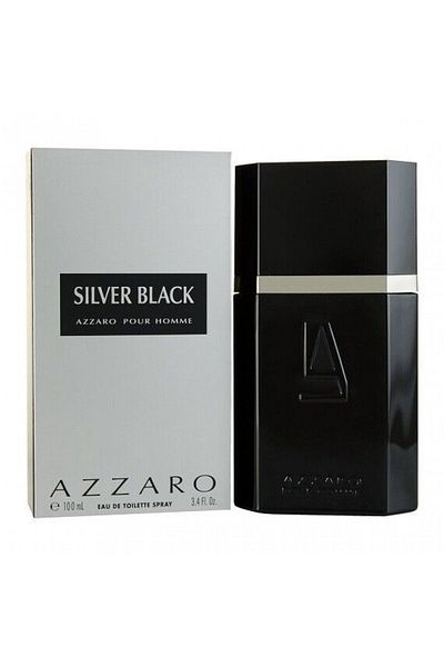 Azzaro ازارو سيلفر بلاك للرجال او دي تواليت 100 مل