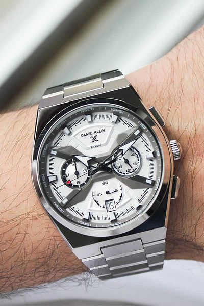 Daniel Klein Dk 350883   Men's Wrist Watch with Steel Cord