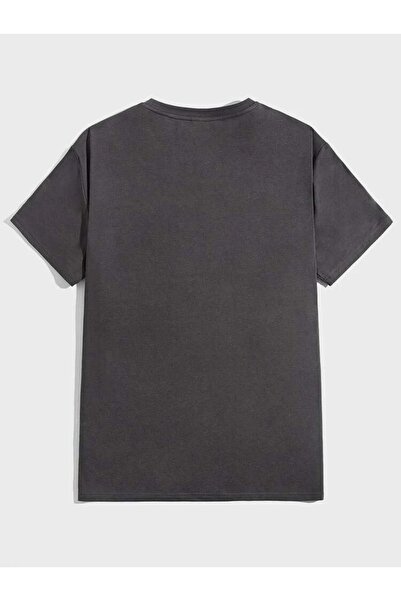 DUBU BUTİK Smoked Oversize Dream Printed póló - Oversize Printed