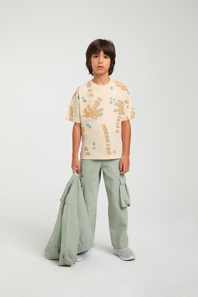 Jack Lions 3-Piece Cargo Pocket Pants and Jacket Boy's Set