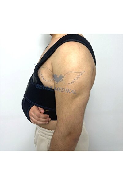 Beyaz Medikal Velpo Bandajı Ağrılı Durumlarda Ortopedik Omuz Kol Askısı Kırık Çıkık , Incinme