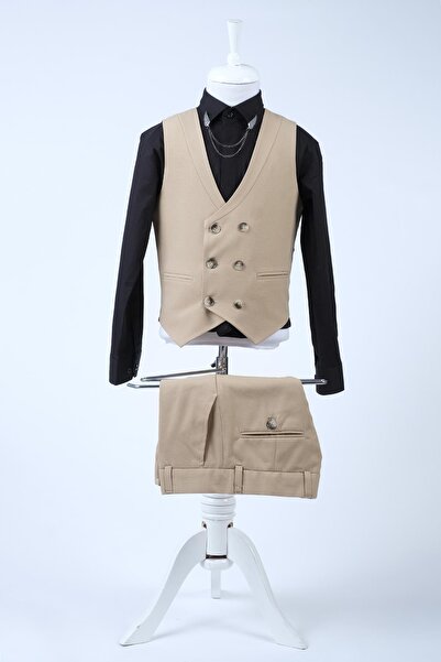 Doctor junior Boy's Vest Suit / Without Shirt_Mnvs1134