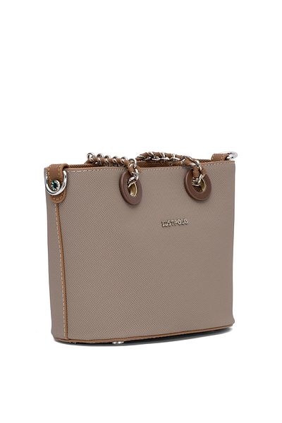Ayakkabı Fuarı Elit Slh6054 Women's Handbag Sand Color