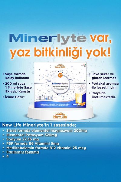 New Life Minerlyte 12 Sachet 2 Pieces