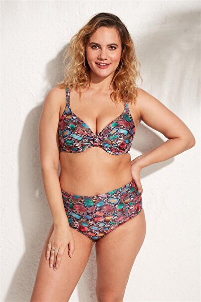 Pierre Cardin Kaplı Bikini TEK ÜST