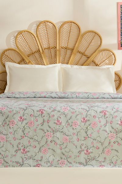 Karaca Home Tamina 100% Cotton Single Single Pique Rose Dried