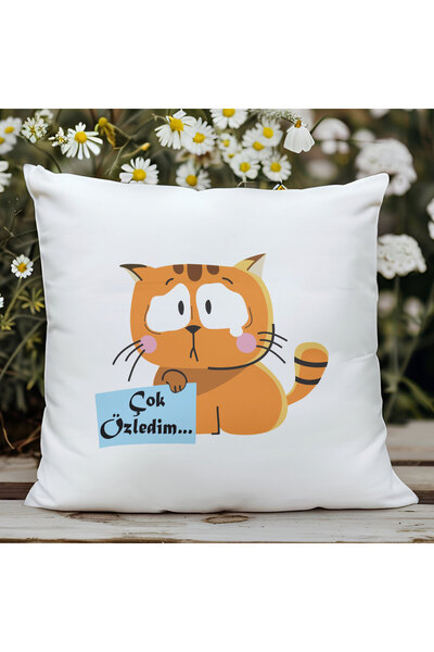 qoeuyl boutique Nedostaješ mi toliko, slatki mačka Štampano partner, ljubavni...