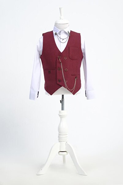 Doctor junior Boy&#39;s Sports Jacket Vest Two Piece Suit