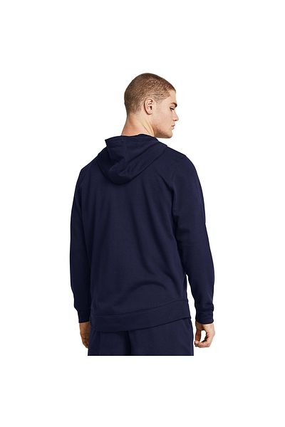 Under Armour Hanorac cu glugă pentru bărbați Rival Terry Lc, albastru bleumarin