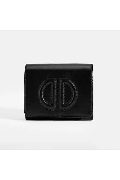 Desa Women's Black Leather Wallet