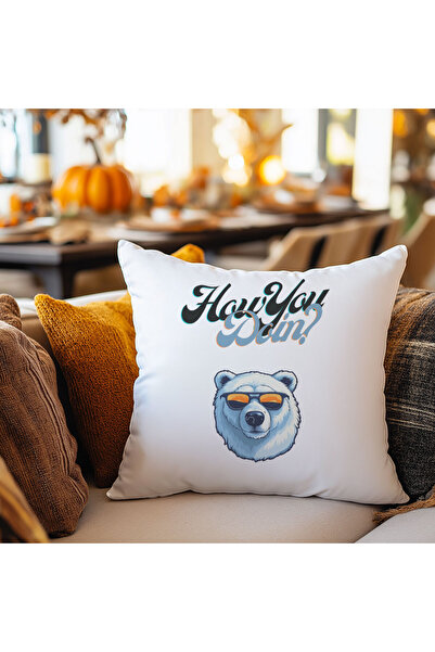 qoeuyl boutique Kako si, slatki medvedu? Štampano Poklon vlakna satena Dekora...