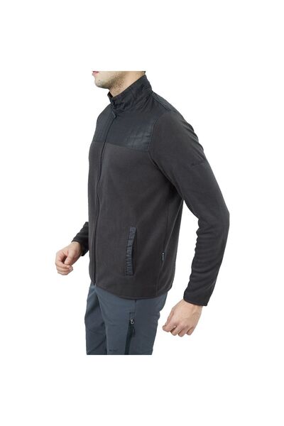 Alpinist Zeta Men's Fleece Coat - Anthracite-Anthracite - m